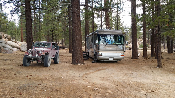 Boondocking Holcomb Valley